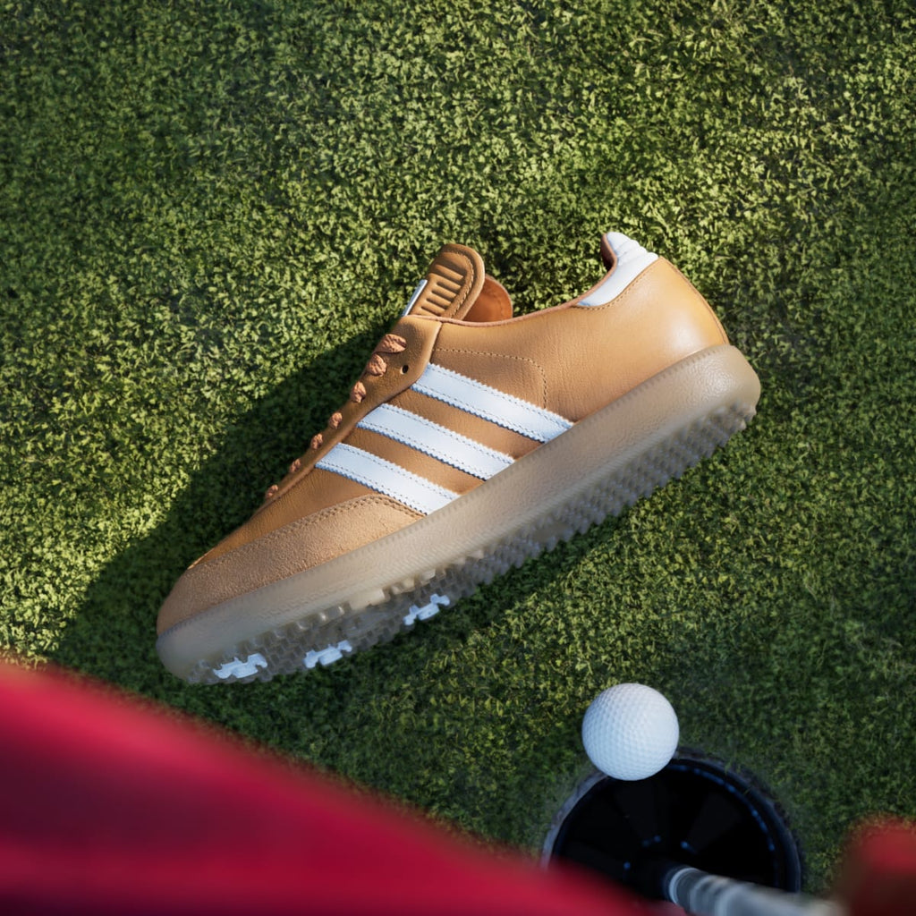 Adidas Women's Samba Spikeless Golf Shoes - Rustic Orange / Cloud White / Gum - Image 7