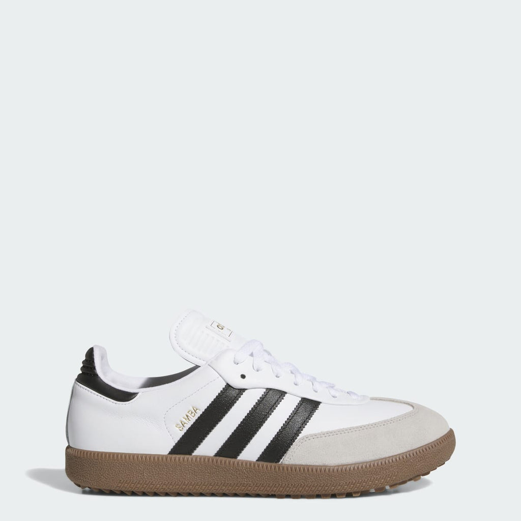 Adidas Women's Samba Spikeless Golf Shoes - Cloud White / Core Black / Gum - Image 1
