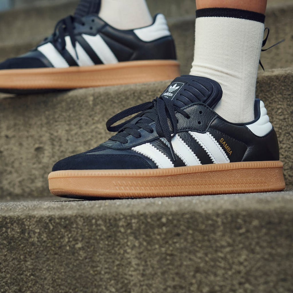 Adidas Men's Samba XLG Shoes - Core Black / Cloud White / Gum - Image 4
