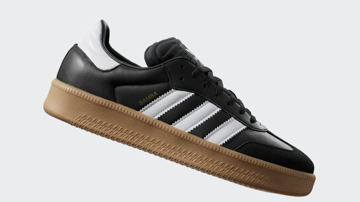 Adidas Men's Samba XLG Shoes - Core Black / Cloud White / Gum - Image 2