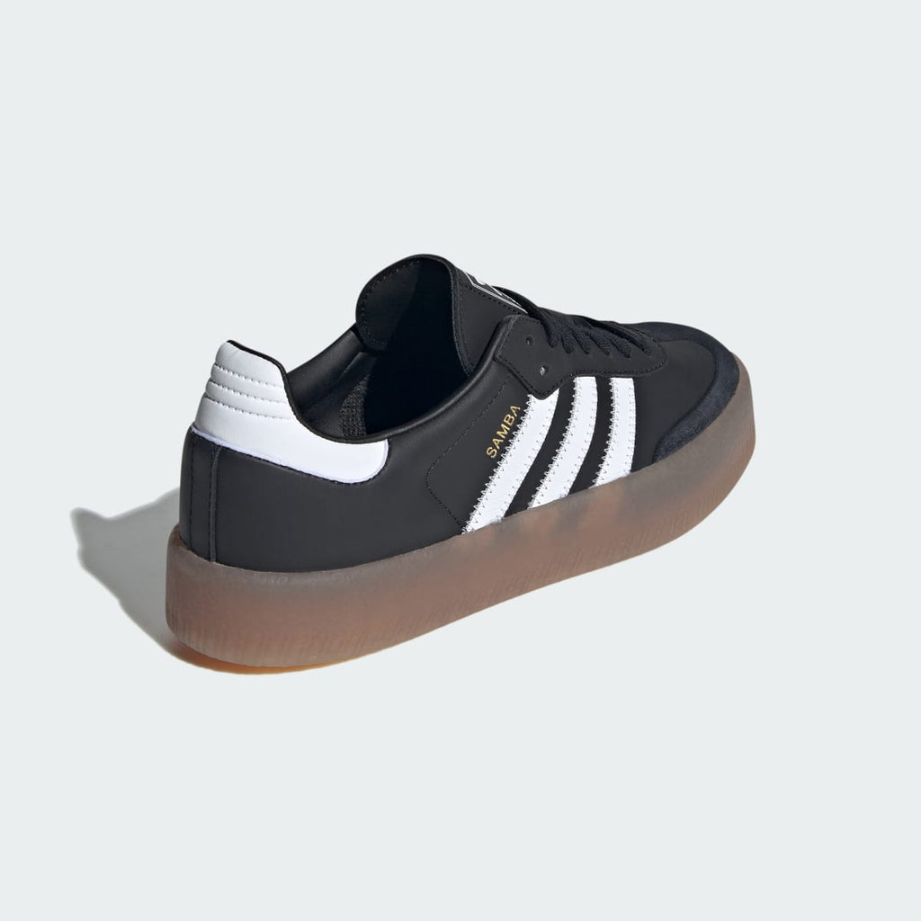 Adidas Women's Sambae Shoes - Core Black / Cloud White / Gold Metallic - Image 6