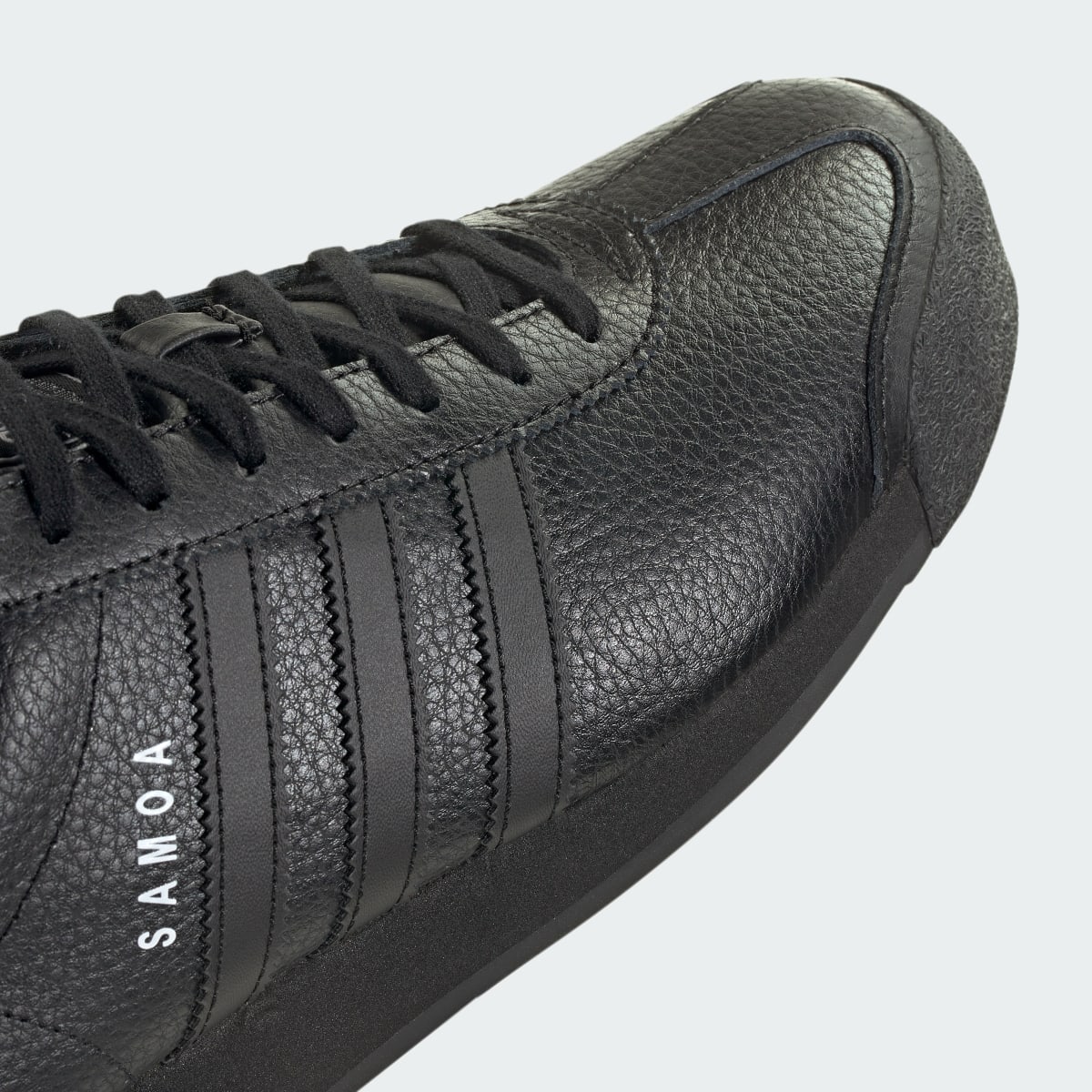 Adidas Men's Samoa Shoes - Core Black / Core Black / Cloud White - Image 7