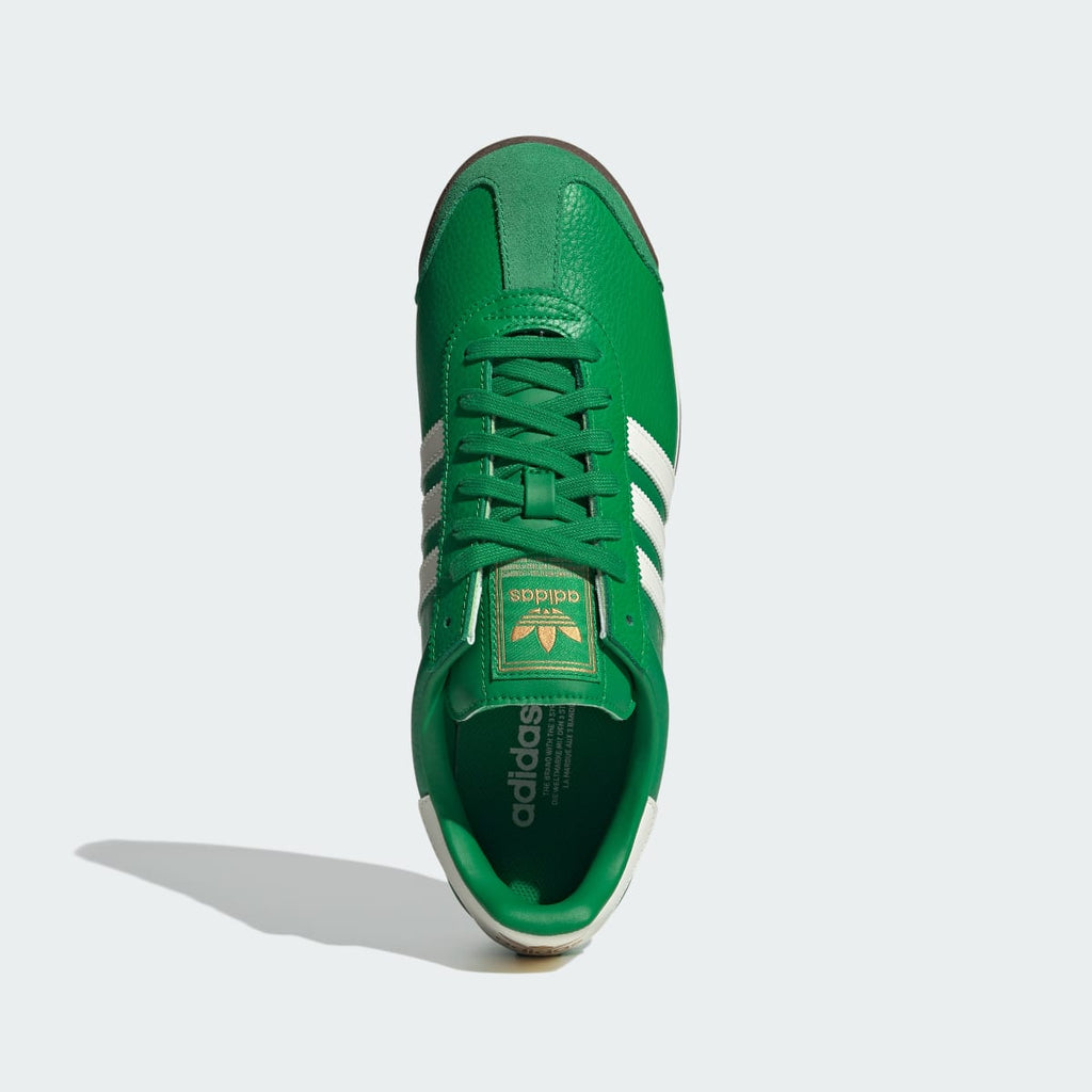 Adidas Men's Samoa Shoes - Green / Off White / Gum - Image 2