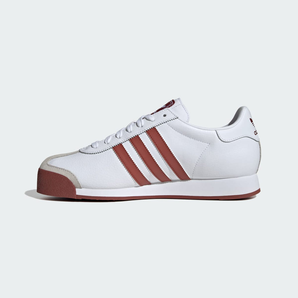 Adidas Men's Samoa Shoes - Cloud White / Preloved Ruby / Gold Metallic - Image 6