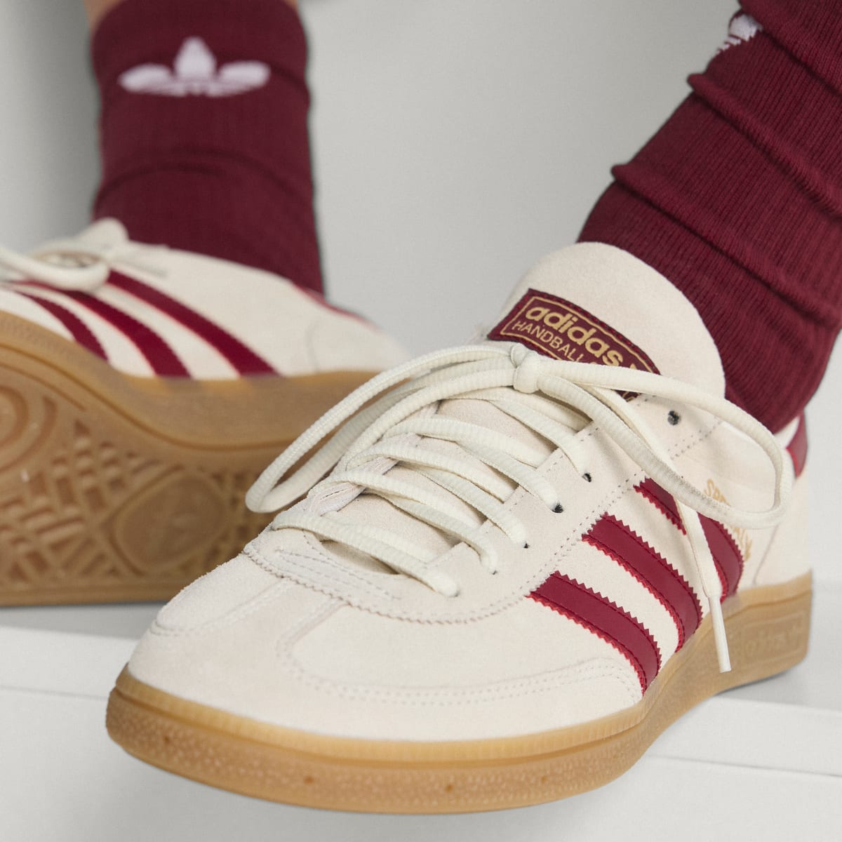 Adidas Men's Spain Handball Spezial Shoes - Off White / None / None - Image 9