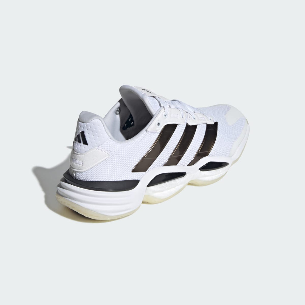 Adidas Men's Stabil 16 Indoor Shoes - Cloud White / Core Black / Core Black - Image 5