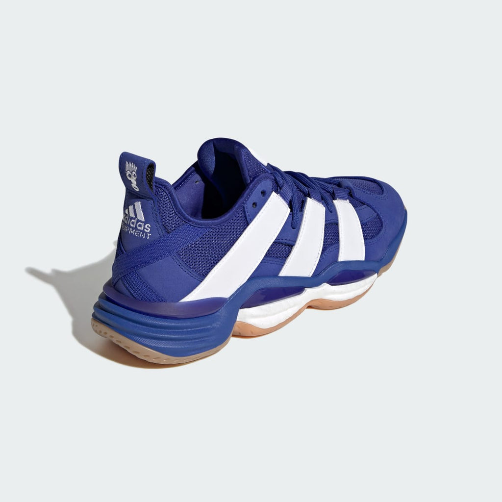 Adidas Men's Stabil Shoes - Semi Lucid Blue / Cloud White / Gum - Image 5
