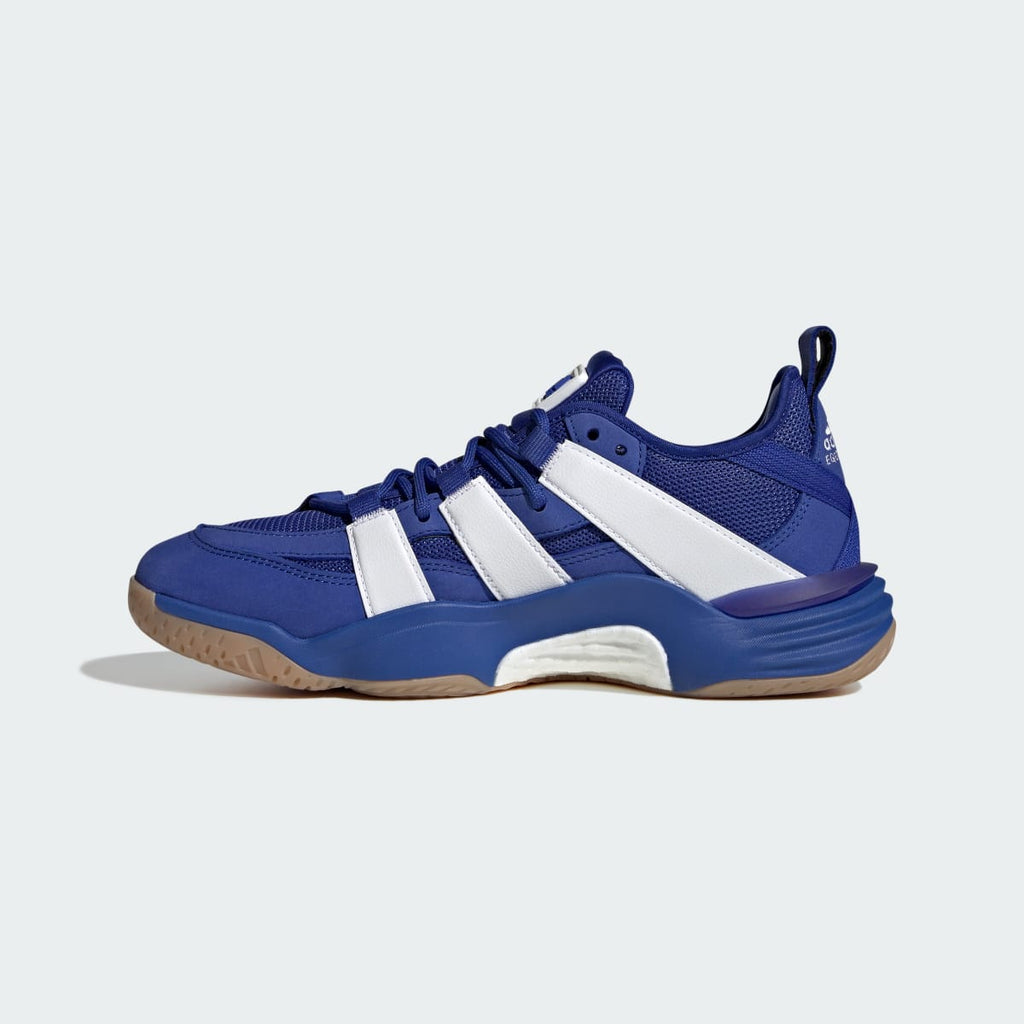 Adidas Men's Stabil Shoes - Semi Lucid Blue / Cloud White / Gum - Image 6