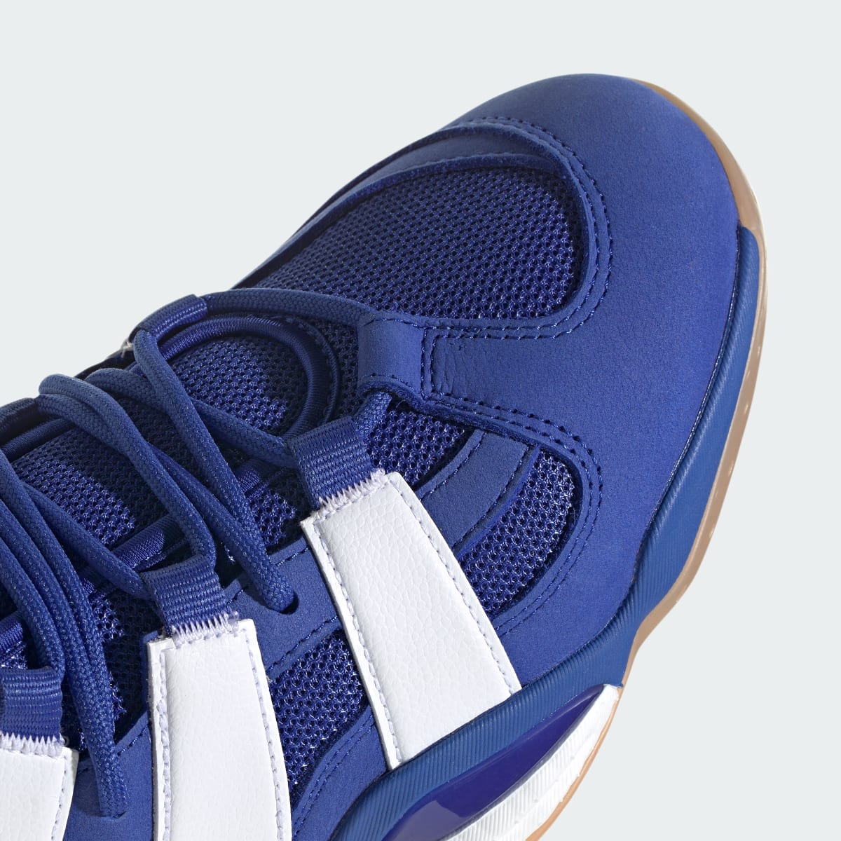 Adidas Men's Stabil Shoes - Semi Lucid Blue / Cloud White / Gum - Image 9