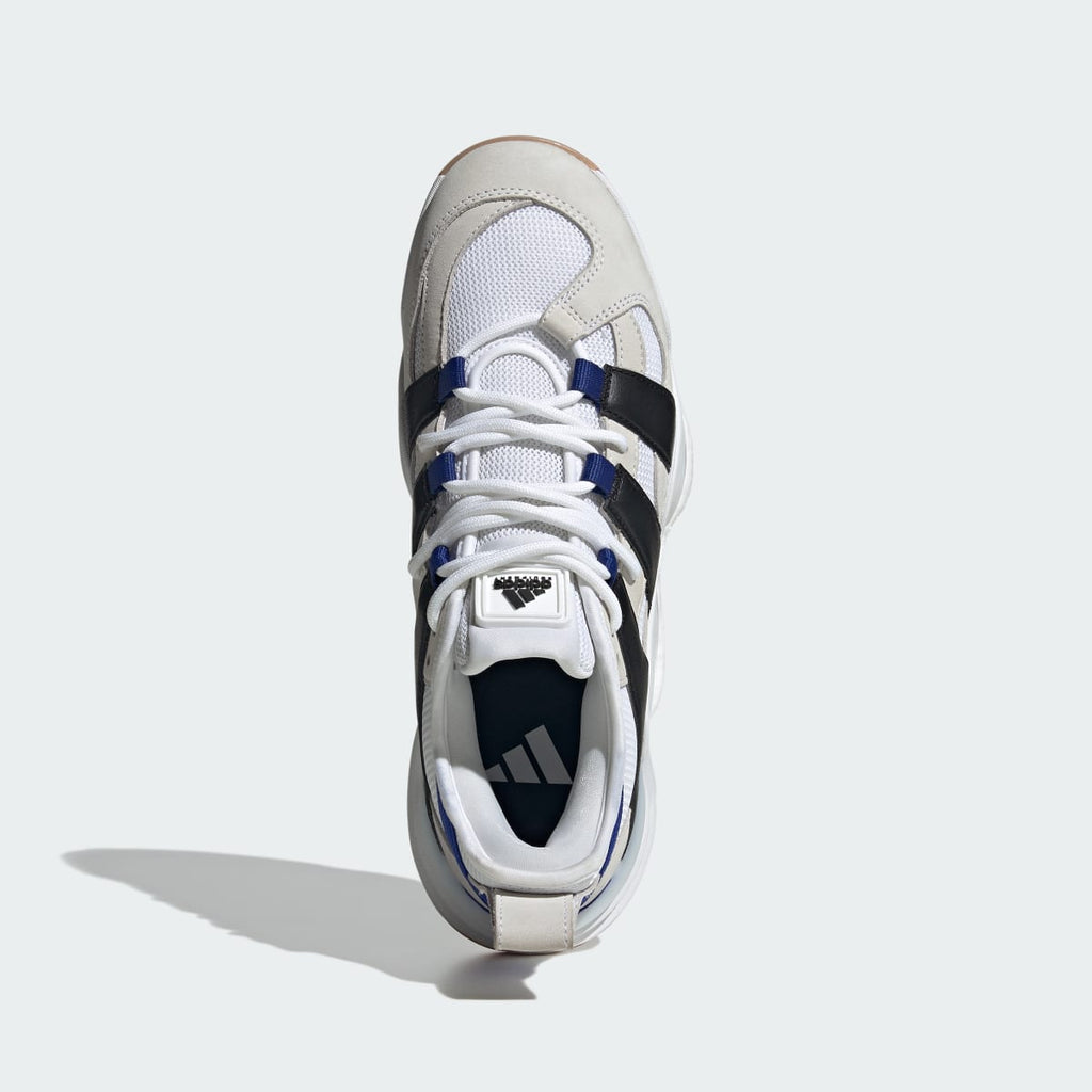 Adidas Men's Stabil Shoes - Cloud White / Core Black / Semi Lucid Blue - Image 2