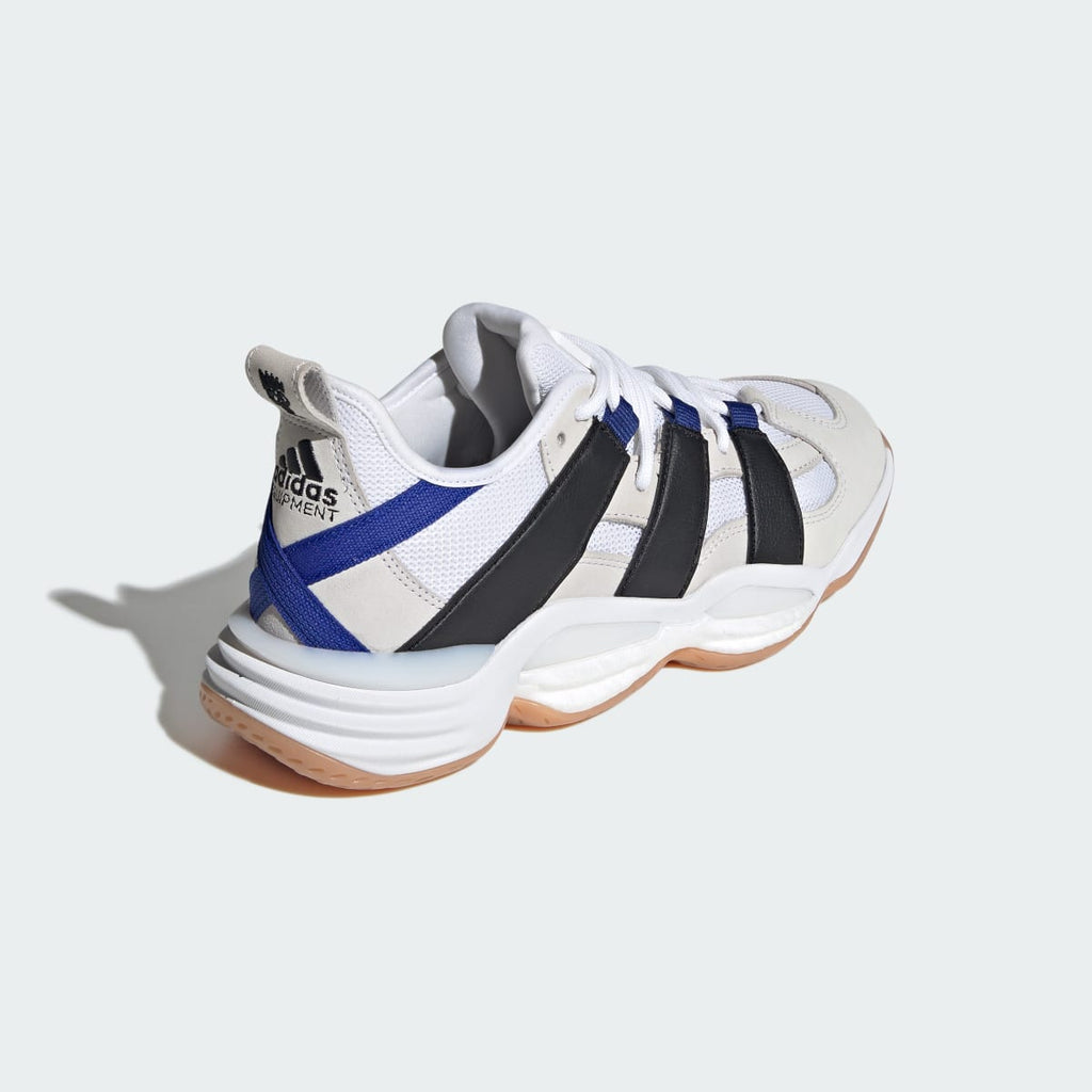Adidas Men's Stabil Shoes - Cloud White / Core Black / Semi Lucid Blue - Image 5