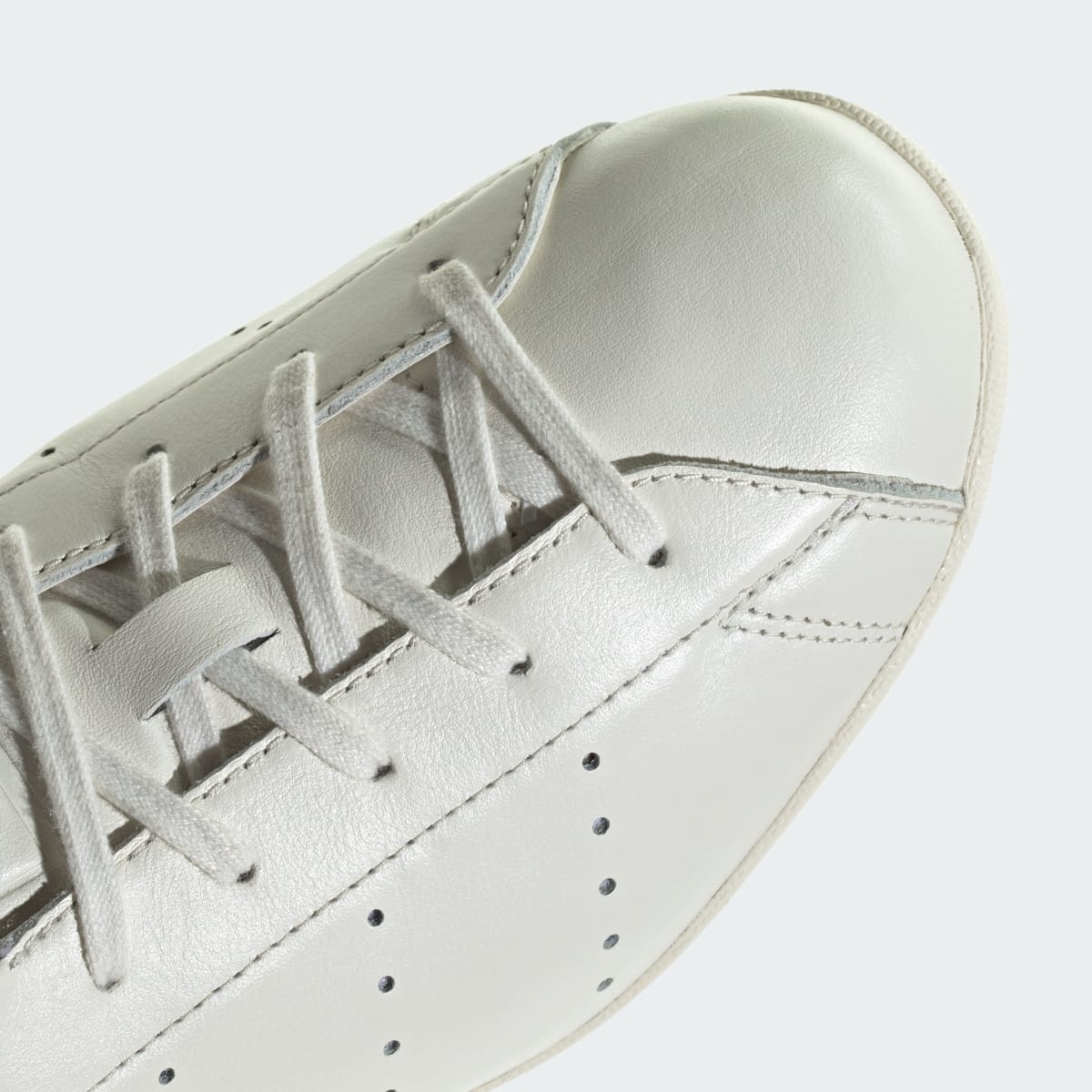 Adidas Women's Stan Smith Lo Pro Shoes - Cloud White / Cloud White / Cloud White - Image 10