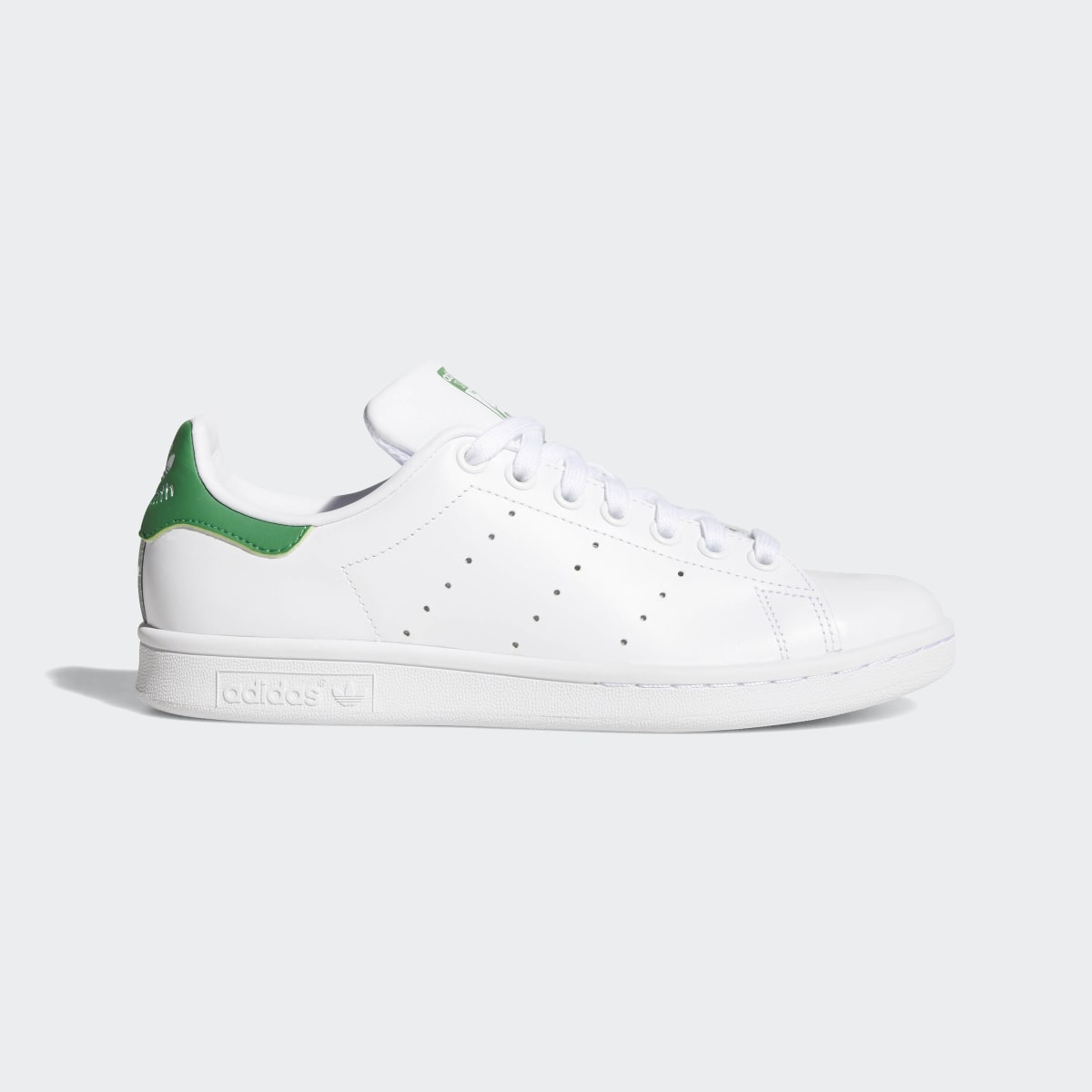 Adidas Women's Stan Smith Shoes - Cloud White / Cloud White / Green - Image 1