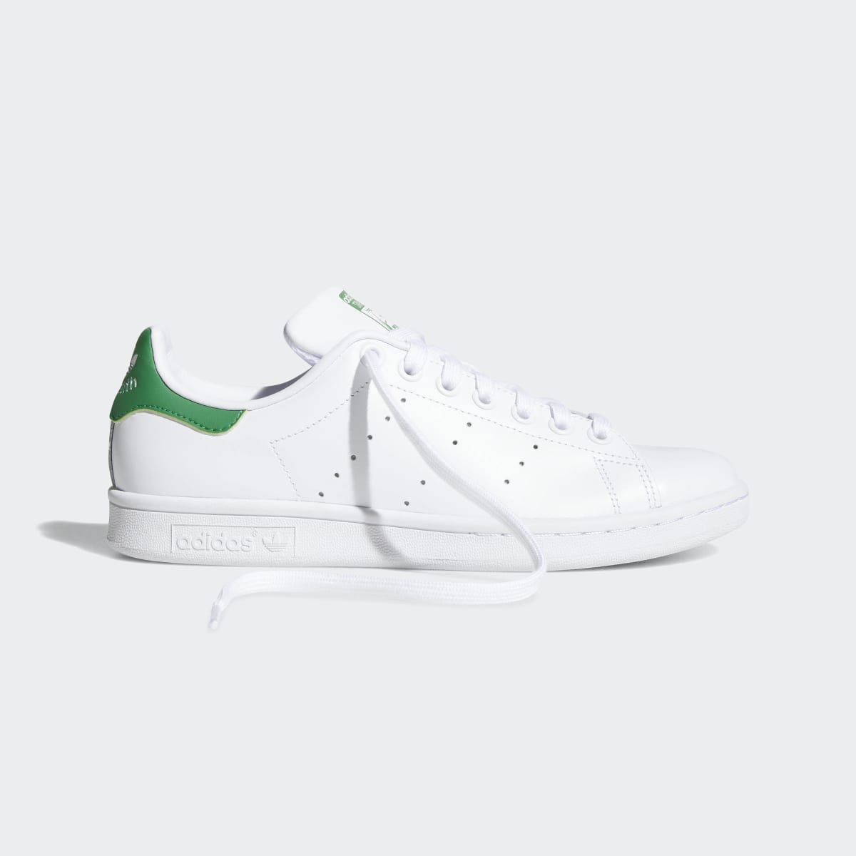 Adidas Women's Stan Smith Shoes - Cloud White / Cloud White / Green - Image 7