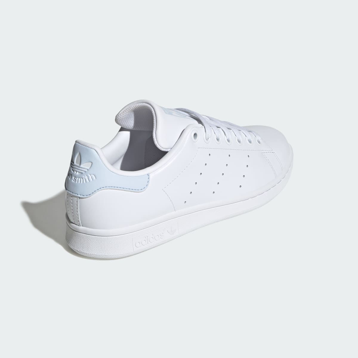 Adidas Women's Stan Smith Shoes - Cloud White / Cloud White / Crystal Sky - Image 5