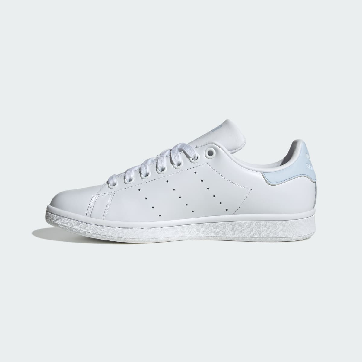 Adidas Women's Stan Smith Shoes - Cloud White / Cloud White / Crystal Sky - Image 6