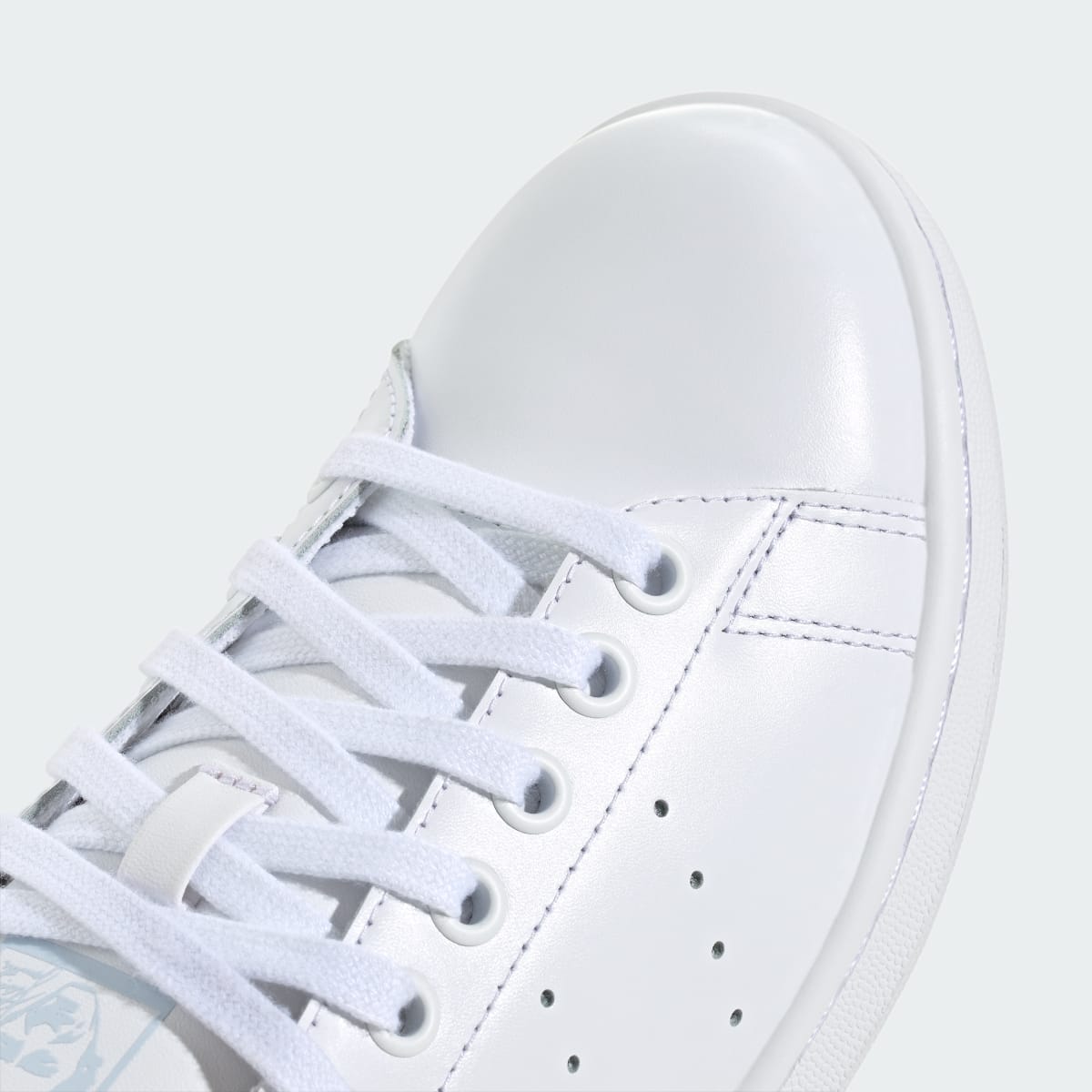 Adidas Women's Stan Smith Shoes - Cloud White / Cloud White / Crystal Sky - Image 8