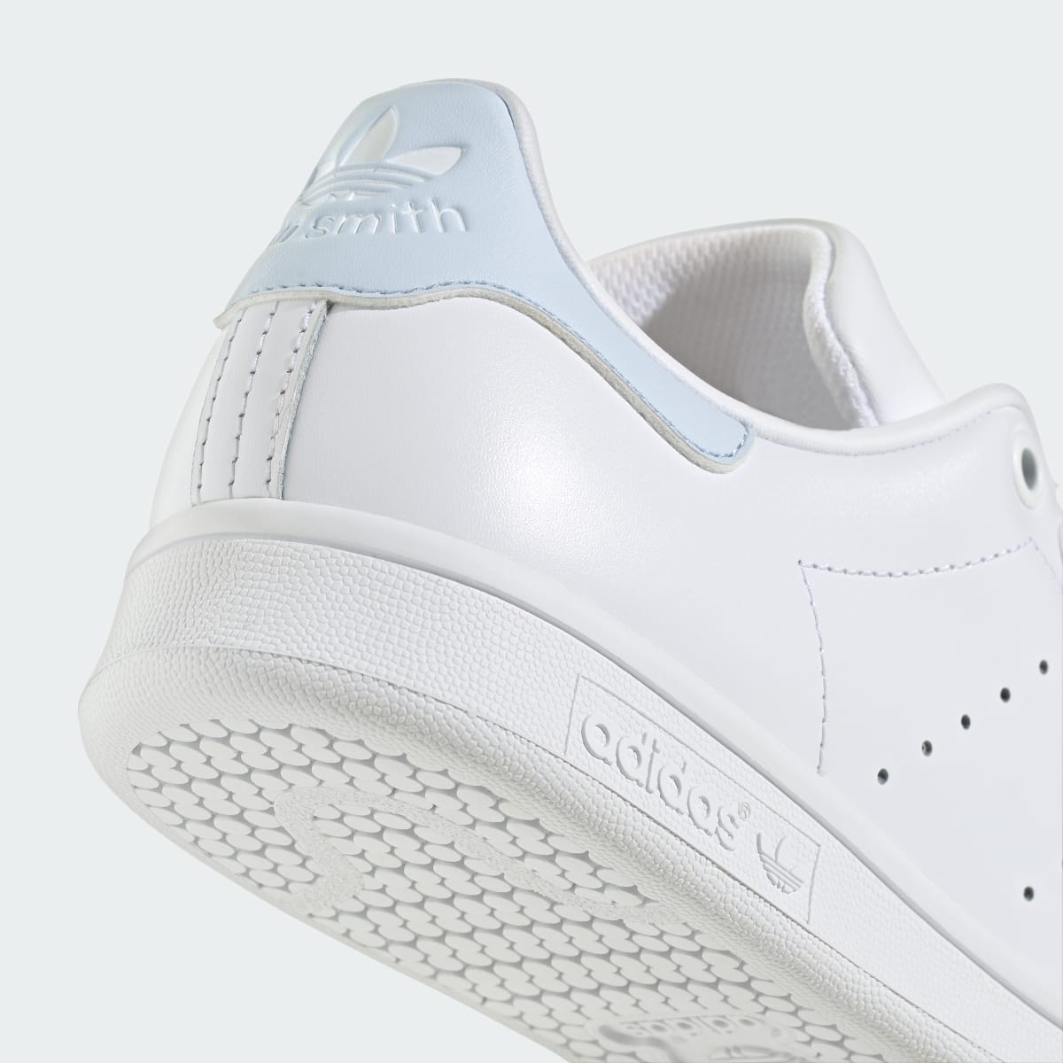 Adidas Women's Stan Smith Shoes - Cloud White / Cloud White / Crystal Sky - Image 9