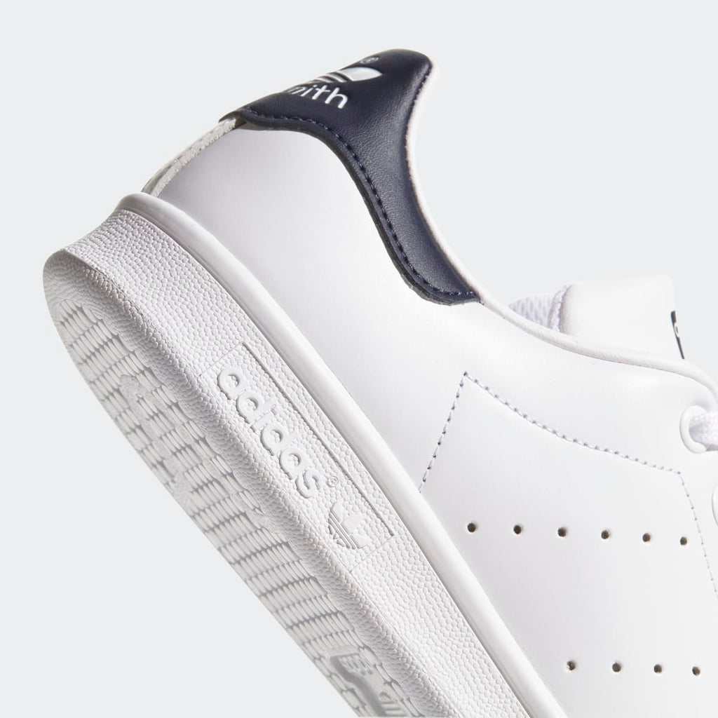 Adidas Men's Stan Smith Shoes - Core White / Core White / Dark Blue - Image 9