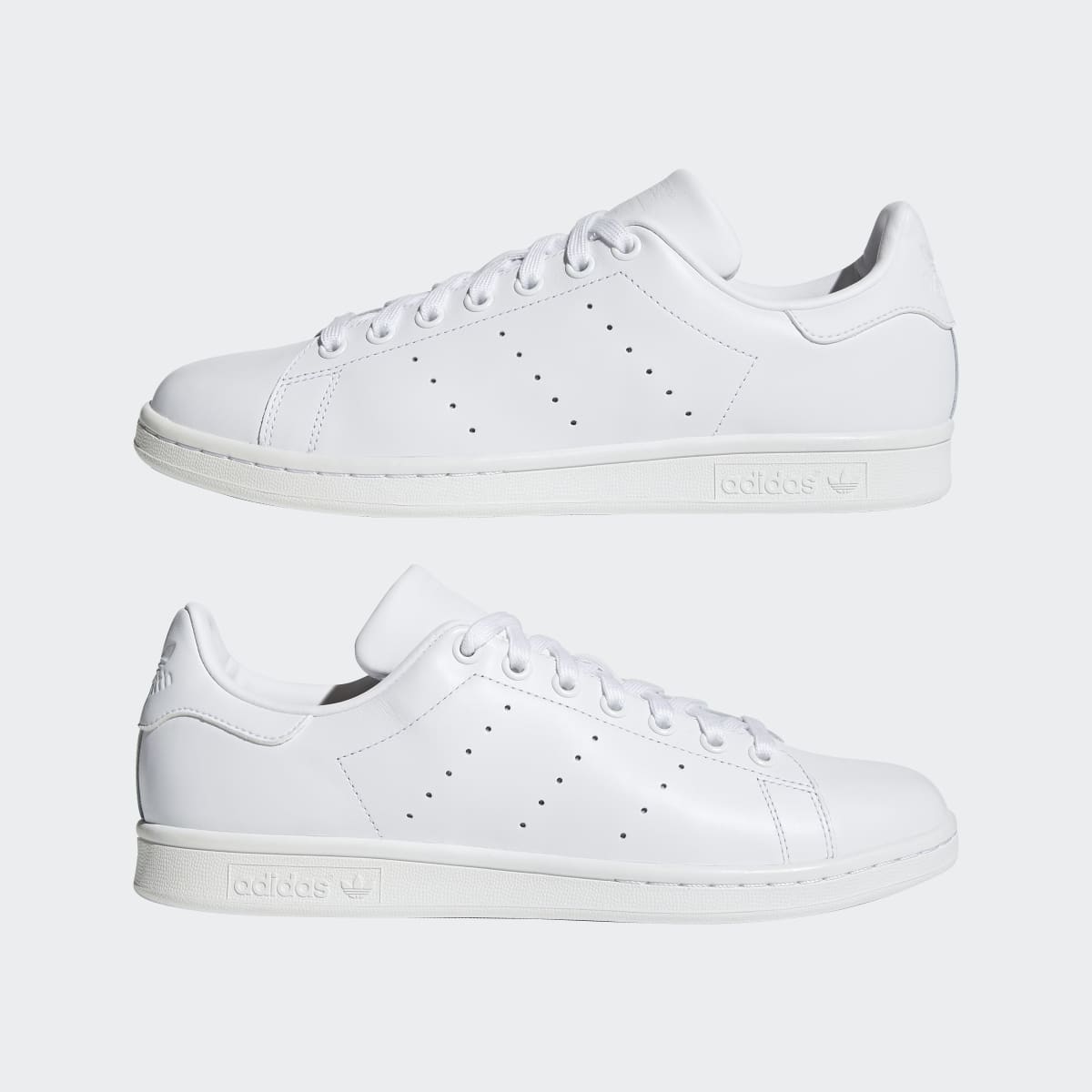 Adidas Men's Stan Smith Shoes - Cloud White / Cloud White / Cloud White - Image 9