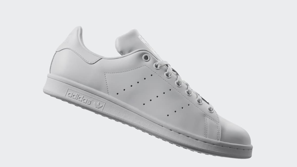 Adidas Men's Stan Smith Shoes - Cloud White / Cloud White / Cloud White - Image 2