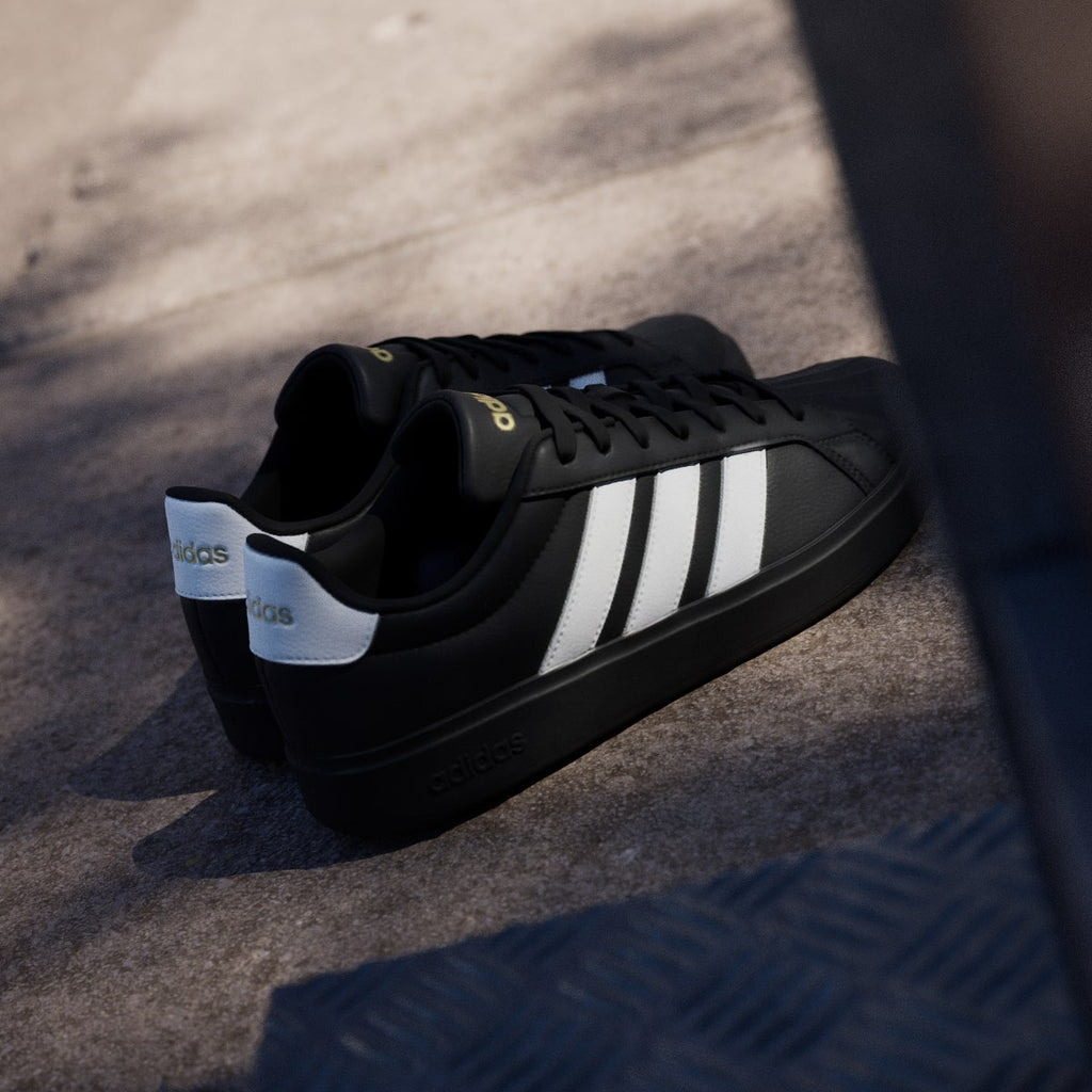 Adidas Men's Streettalk - Core Black / Cloud White / Matte Gold - Image 6