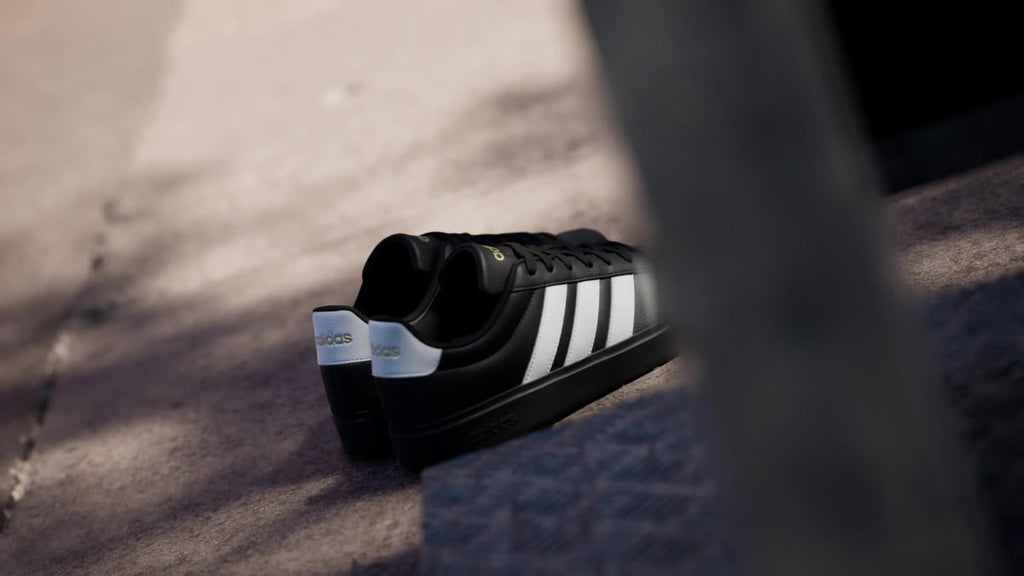 Adidas Men's Streettalk - Core Black / Cloud White / Matte Gold - Image 2