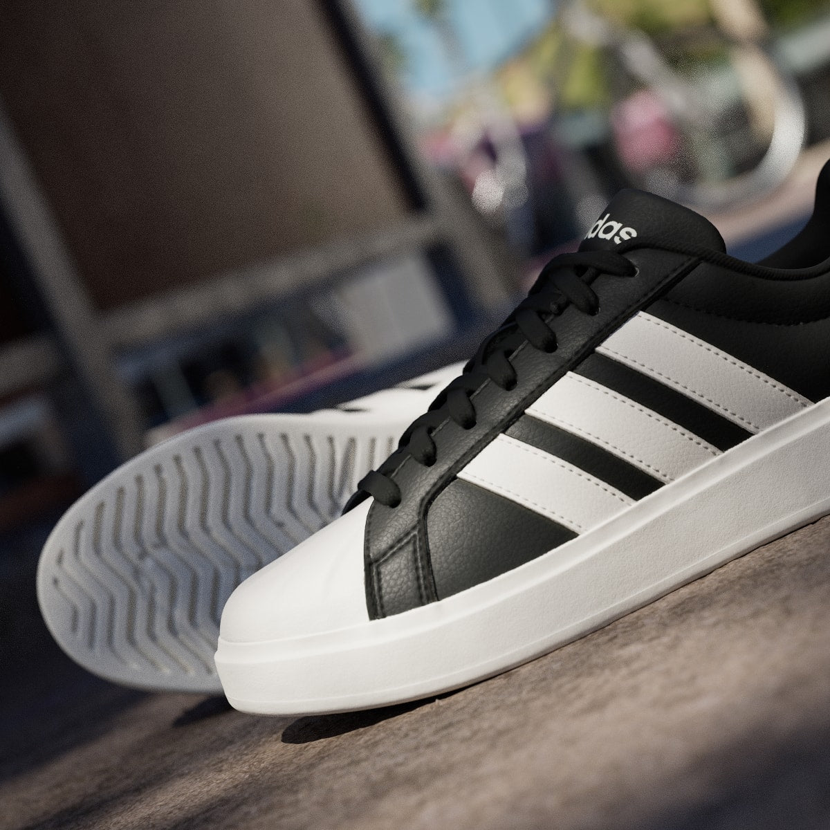 Adidas Women's Streettalk - Core Black / Core White / Core Black - Image 10