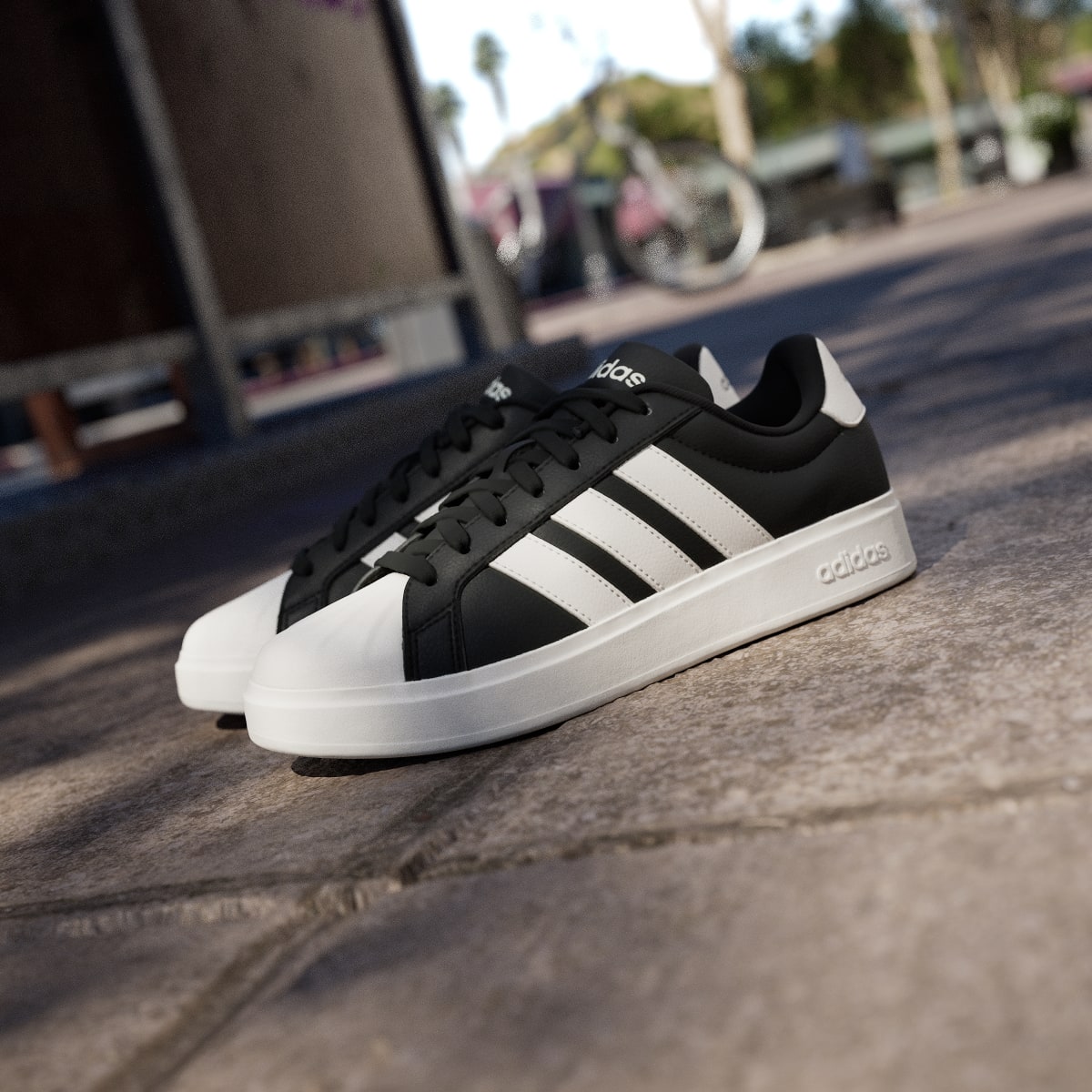 Adidas Women's Streettalk - Core Black / Core White / Core Black - Image 8