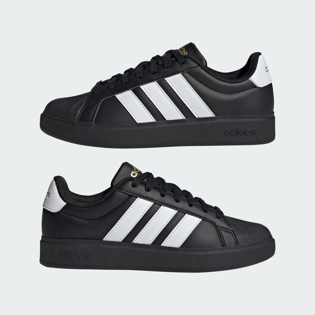 Adidas Women's Streettalk - Core Black / Cloud White / Gold Metallic - Image 8