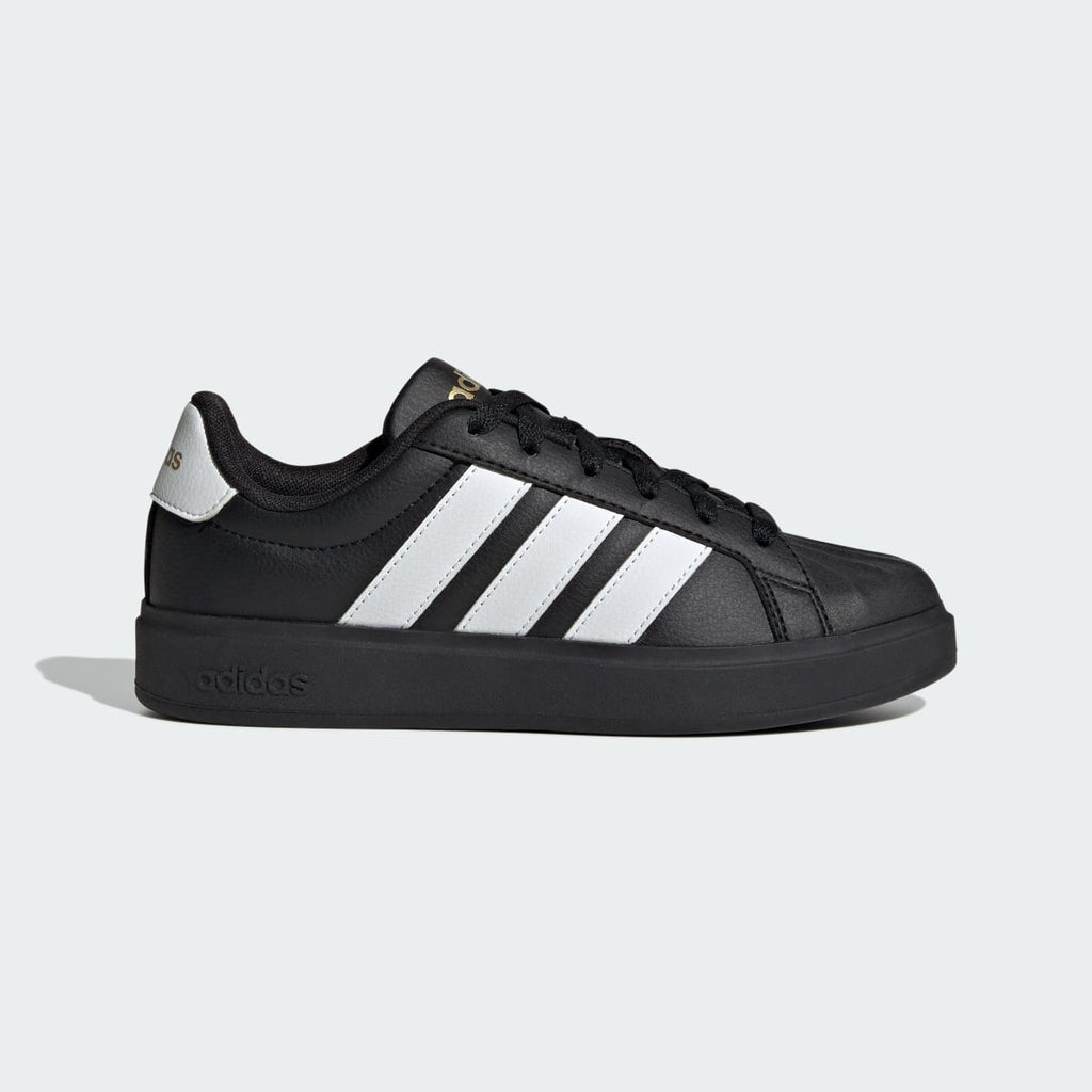 Adidas Kids' Streettalk - Core Black / Cloud White / Gold Metallic - Image 1