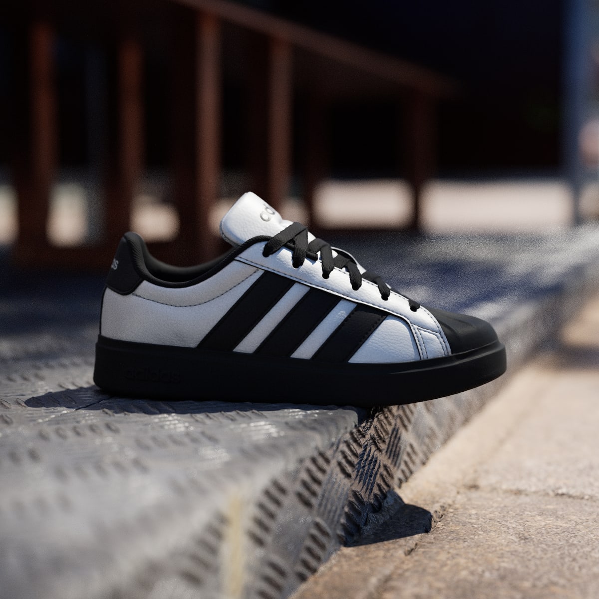 Adidas Kids' Streettalk - Silver Metallic / Core Black / Silver Metallic - Image 3