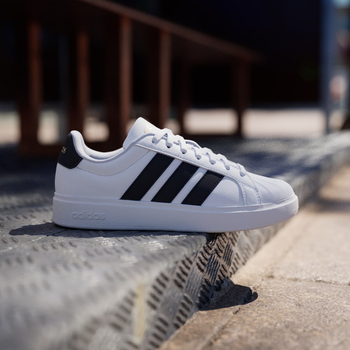 Adidas Women's Streettalk - Cloud White / Core Black / Gold Metallic - Image 3