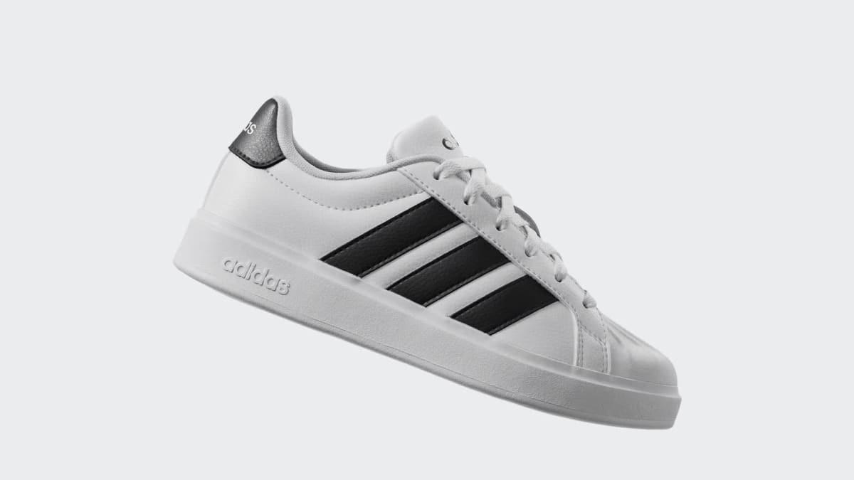 Adidas Kids' Streettalk - Cloud White / Core Black / Core Black - Image 2