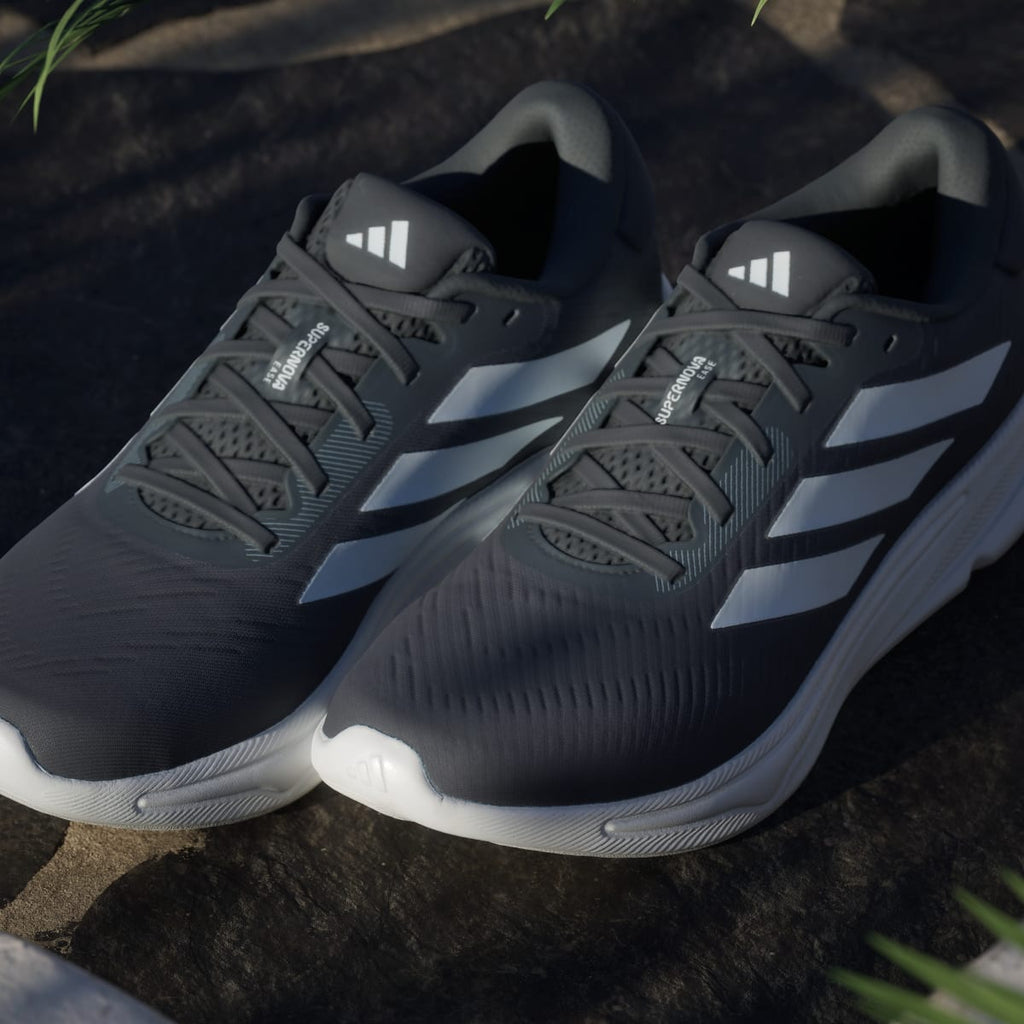 Adidas Men's Supernova Ease Shoes - Core Black / Cloud White / Charcoal - Image 9