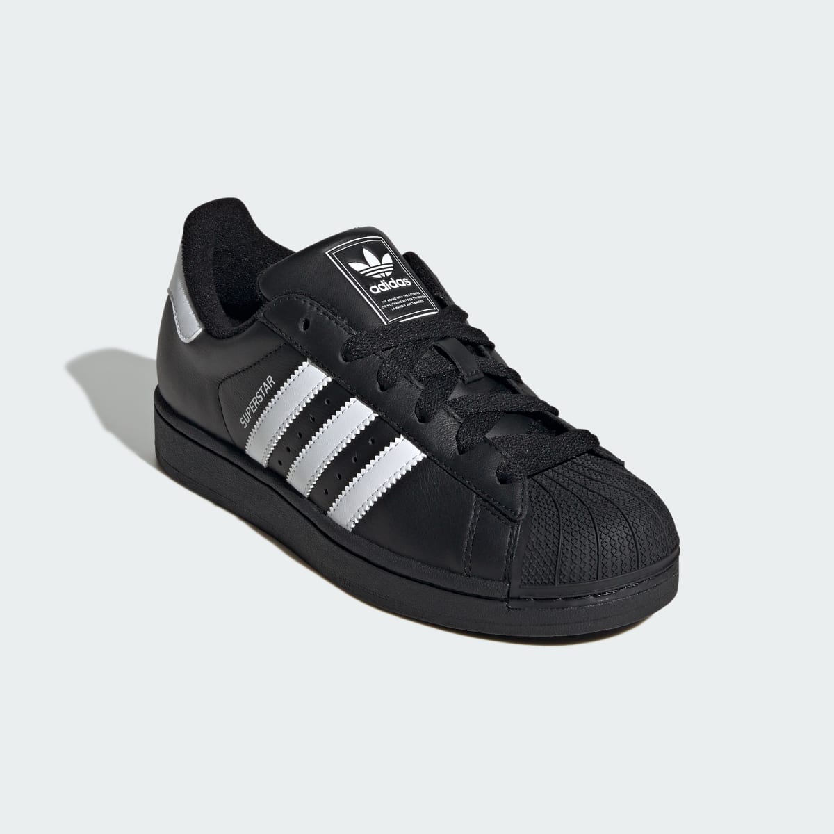 Adidas Women's Superstar II Shoes - Core Black / Cloud White / Core Black - Image 4
