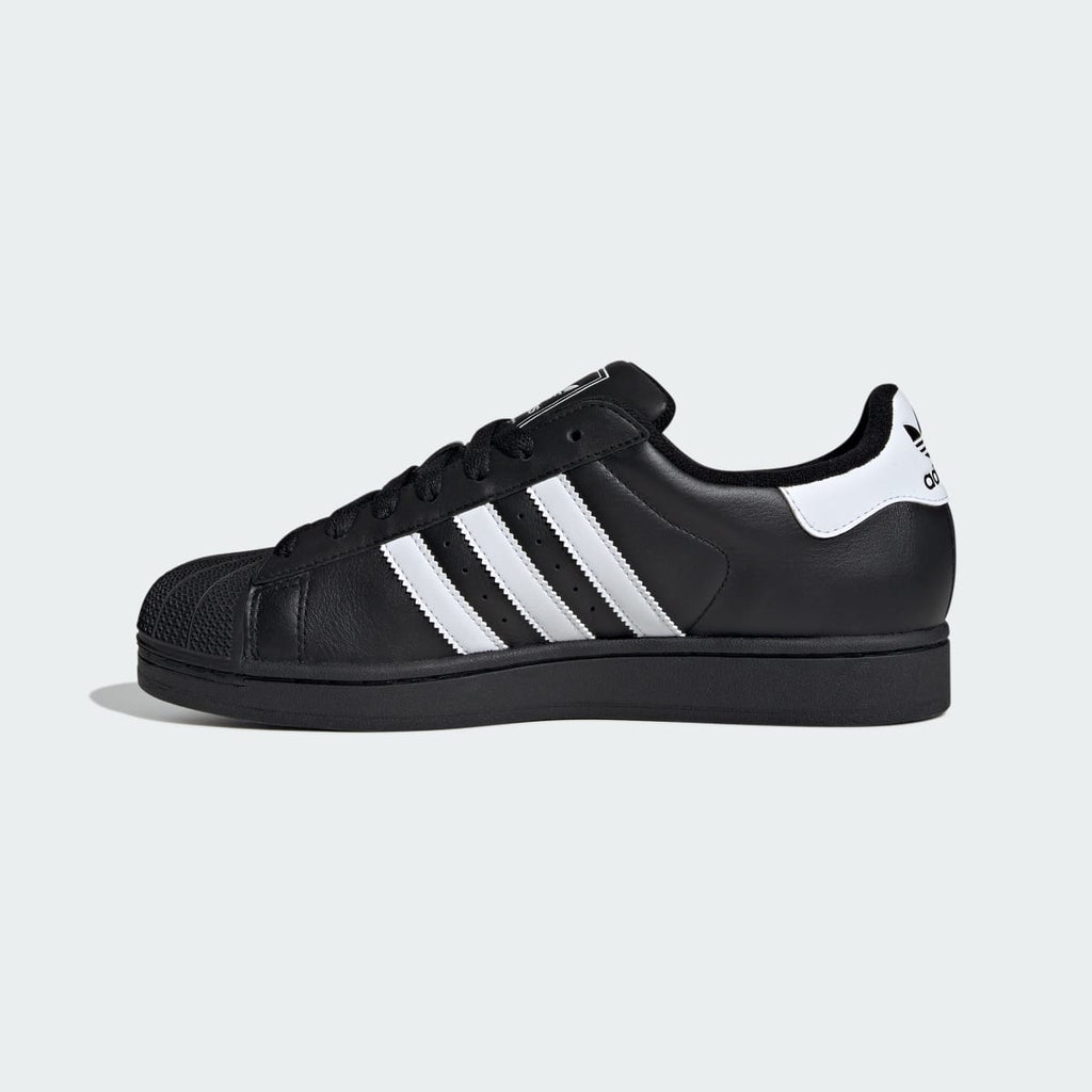 Adidas Men's Superstar II Shoes - Core Black / Cloud White / Core Black - Image 7