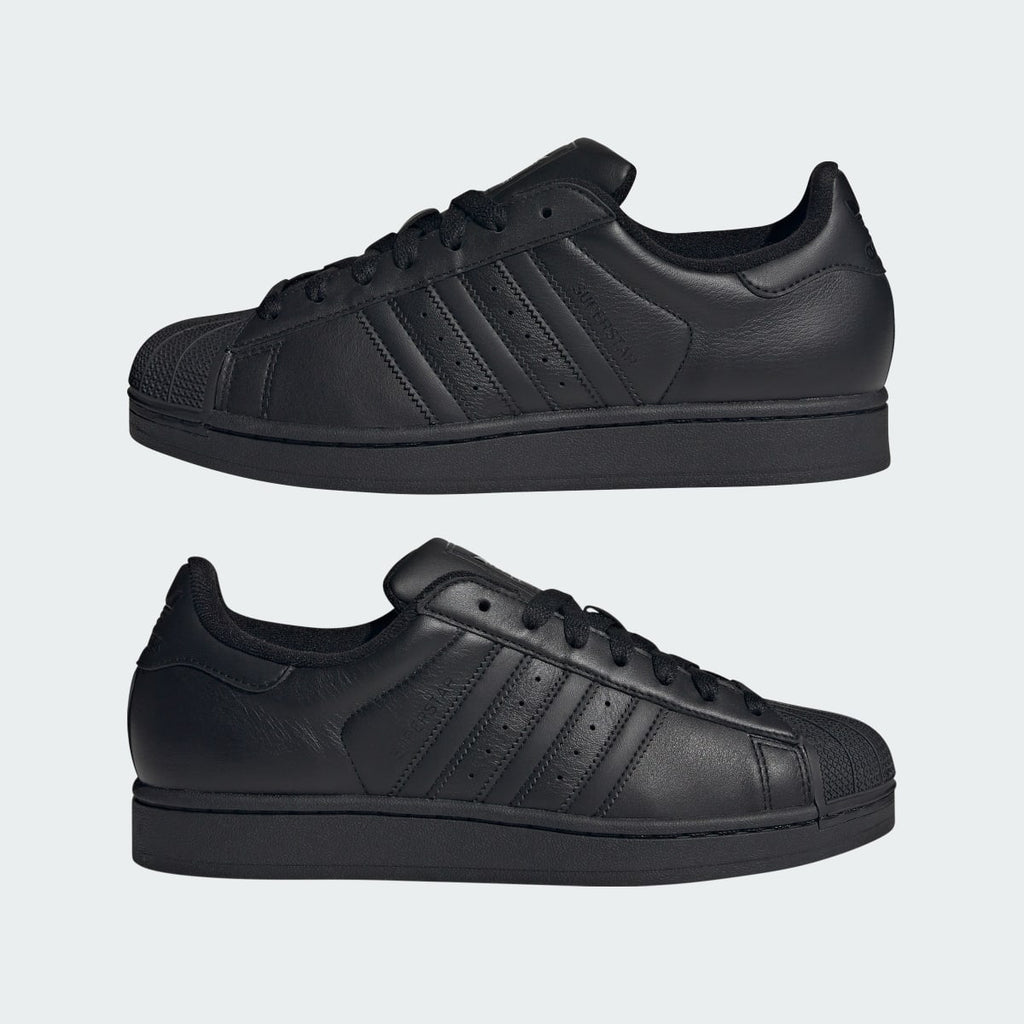 Adidas Men's Superstar II Shoes - Core Black / Core Black / Core Black - Image 8