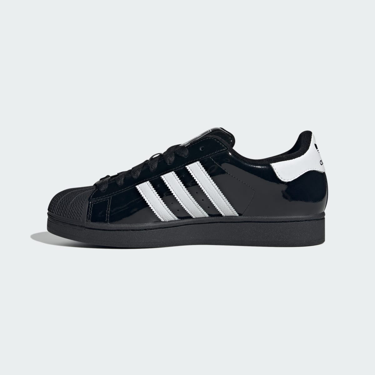 Adidas Men's Superstar II Shoes - Core Black / Cloud White / Core Black - Image 7