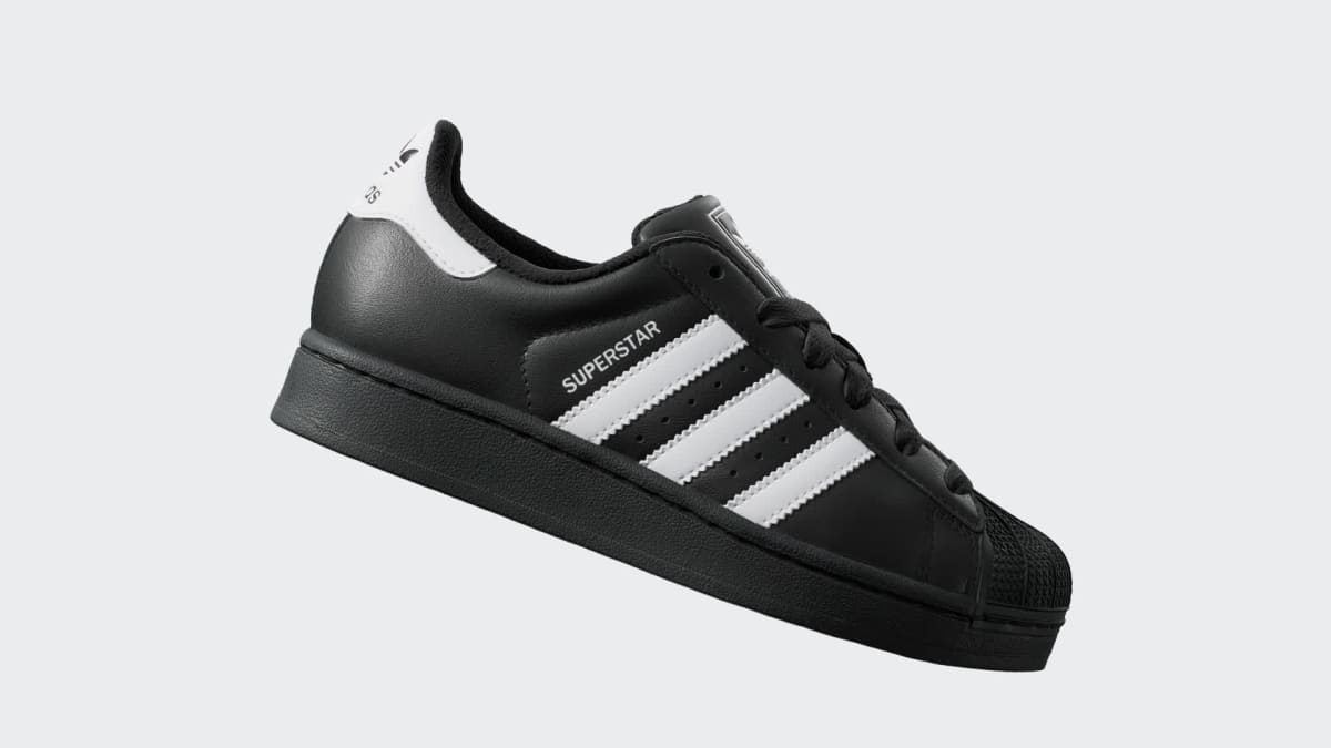 Adidas Kids' Superstar II Shoes Kids - Core Black / Cloud White / Core Black - Image 2