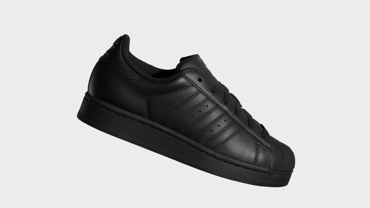 Adidas Kids' Superstar II Shoes Kids - Core Black / Core Black / Core Black - Image 2