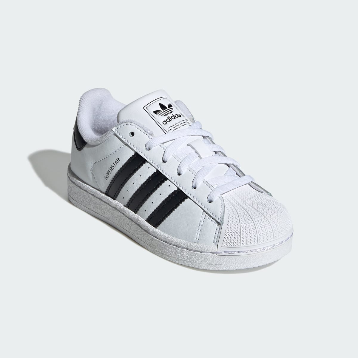 Adidas Kids' Superstar II Shoes Kids - Cloud White / Core Black / Cloud White - Image 4