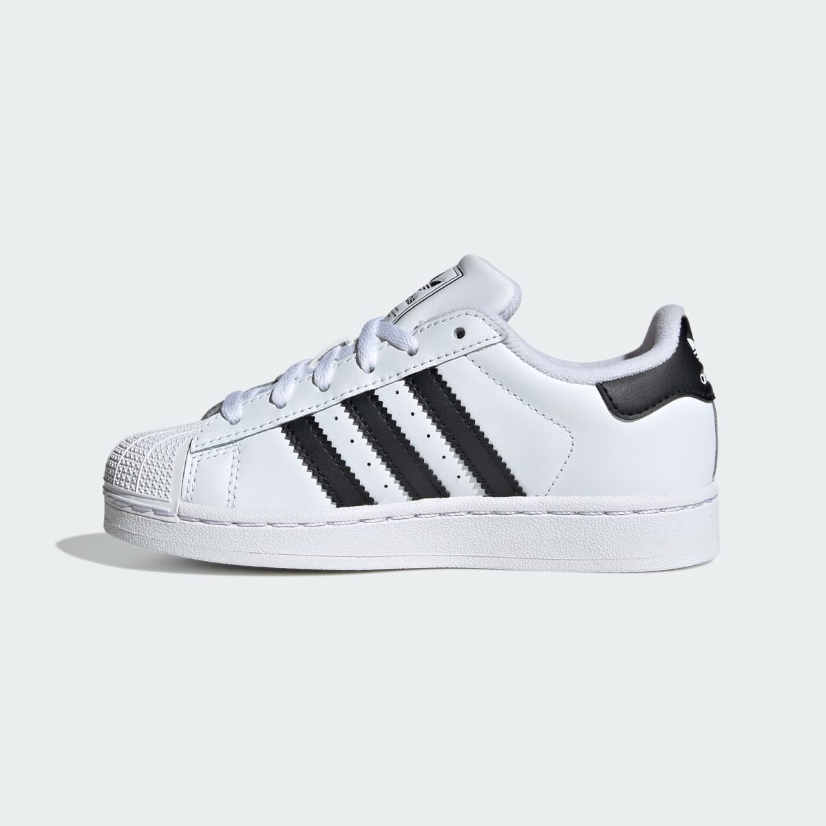 Adidas Kids' Superstar II Shoes Kids - Cloud White / Core Black / Cloud White - Image 6