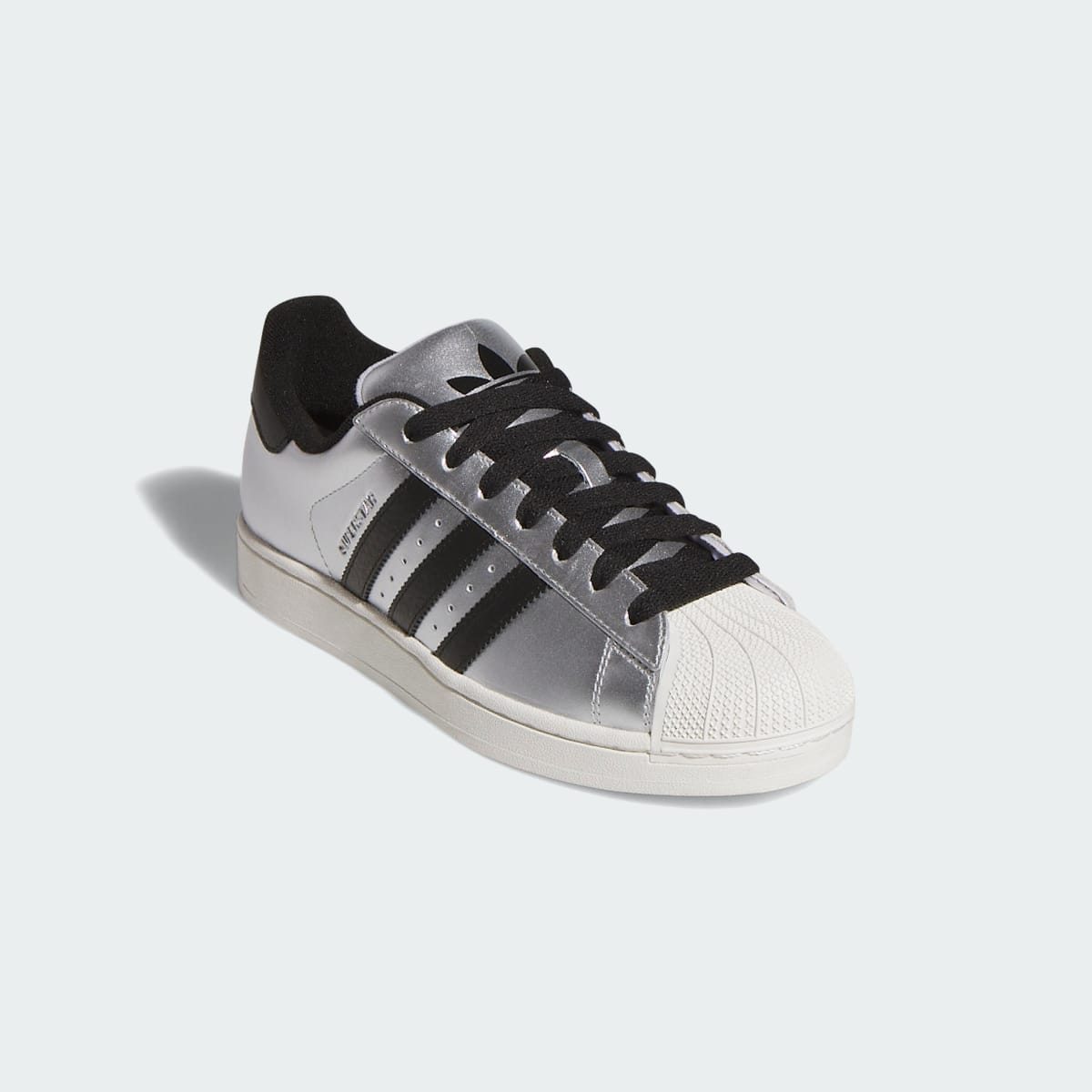 Adidas Men's Superstar II Shoes - Silver Metallic / Core Black / Silver Metallic - Image 5