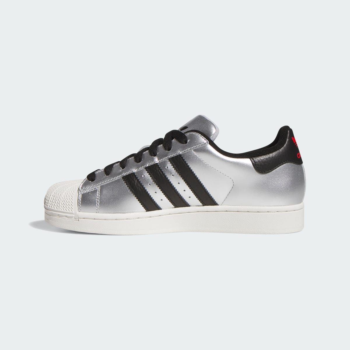 Adidas Men's Superstar II Shoes - Silver Metallic / Core Black / Silver Metallic - Image 7