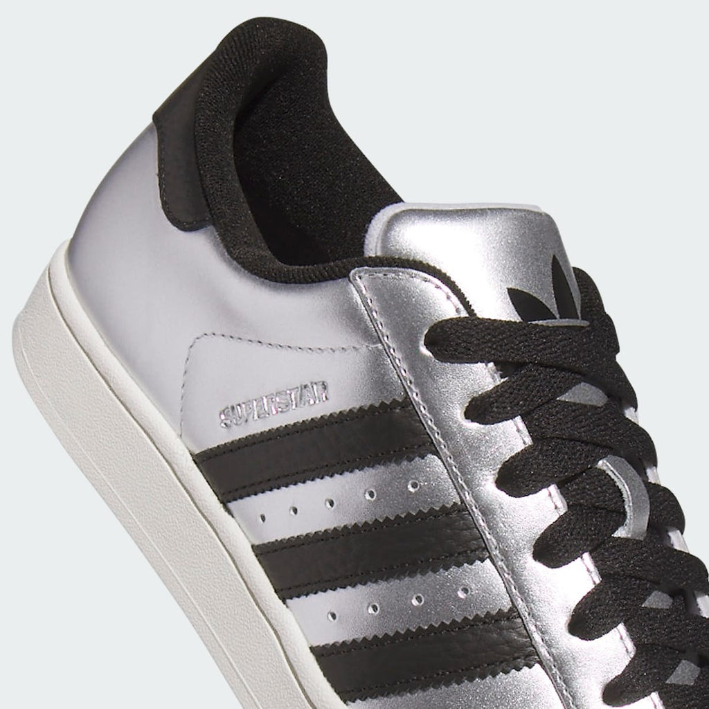 Adidas Men's Superstar II Shoes - Silver Metallic / Core Black / Silver Metallic - Image 10