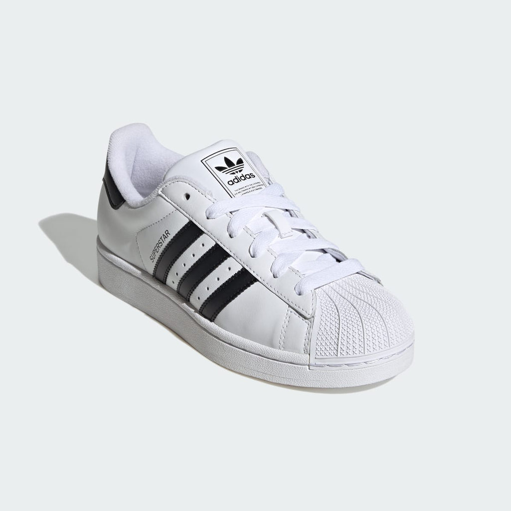 Adidas Women's Superstar II Shoes - Cloud White / Core Black / Cloud White - Image 5