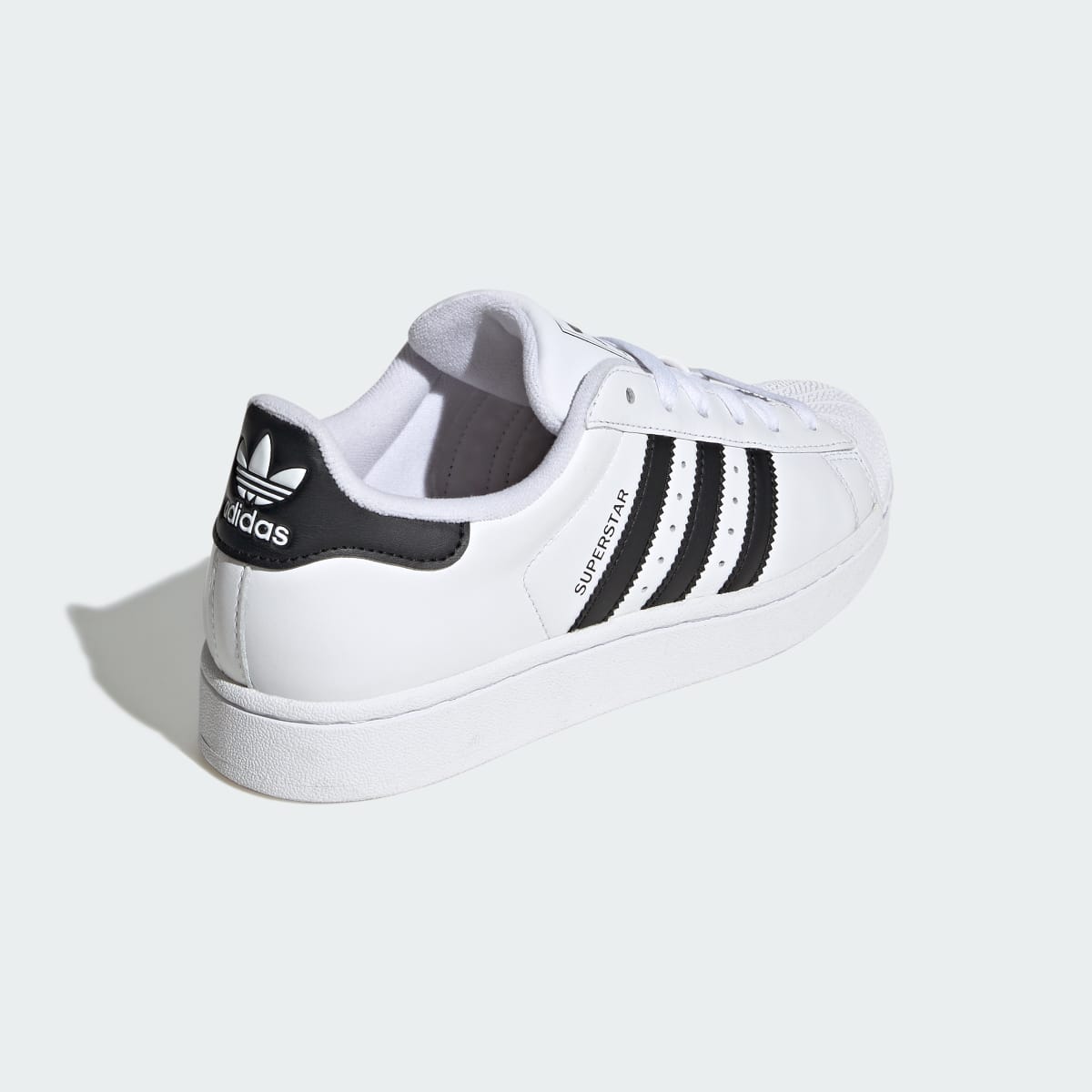 Adidas Women's Superstar II Shoes - Cloud White / Core Black / Cloud White - Image 6