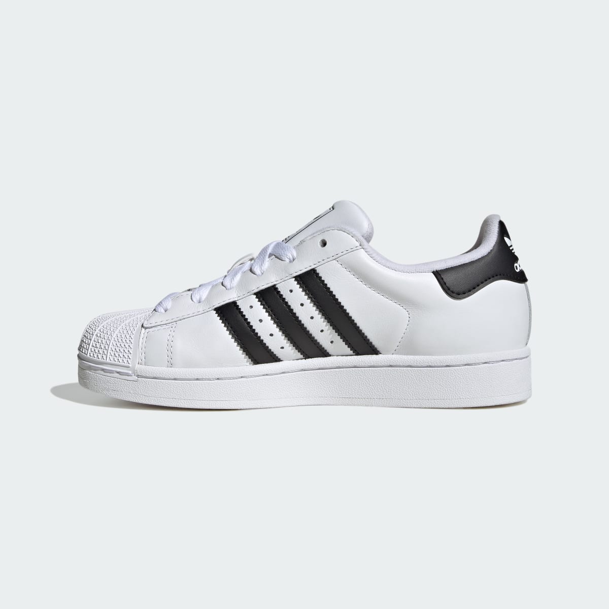 Adidas Women's Superstar II Shoes - Cloud White / Core Black / Cloud White - Image 7