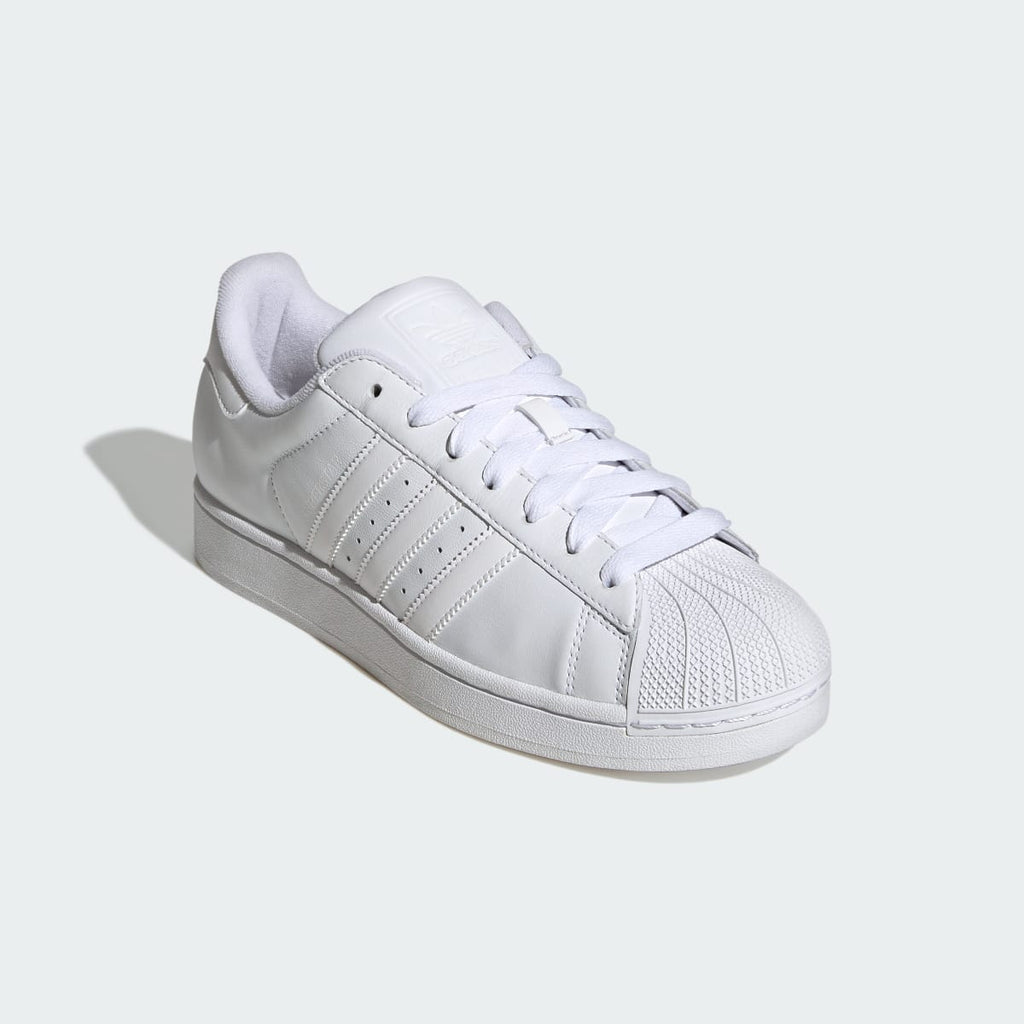 Adidas Men's Superstar II Shoes - Cloud White / Cloud White / Cloud White - Image 5